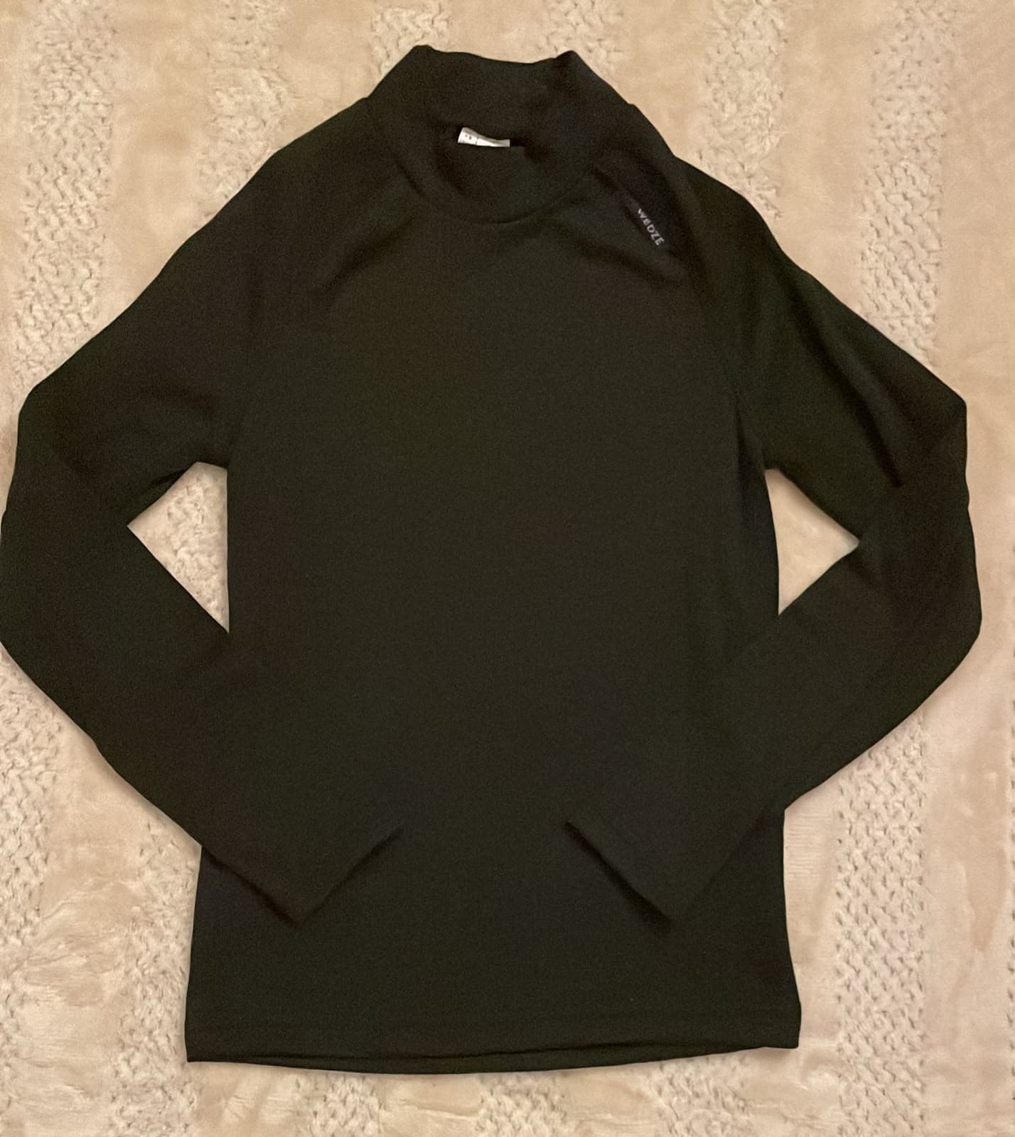 Primera capa talla 8 negra