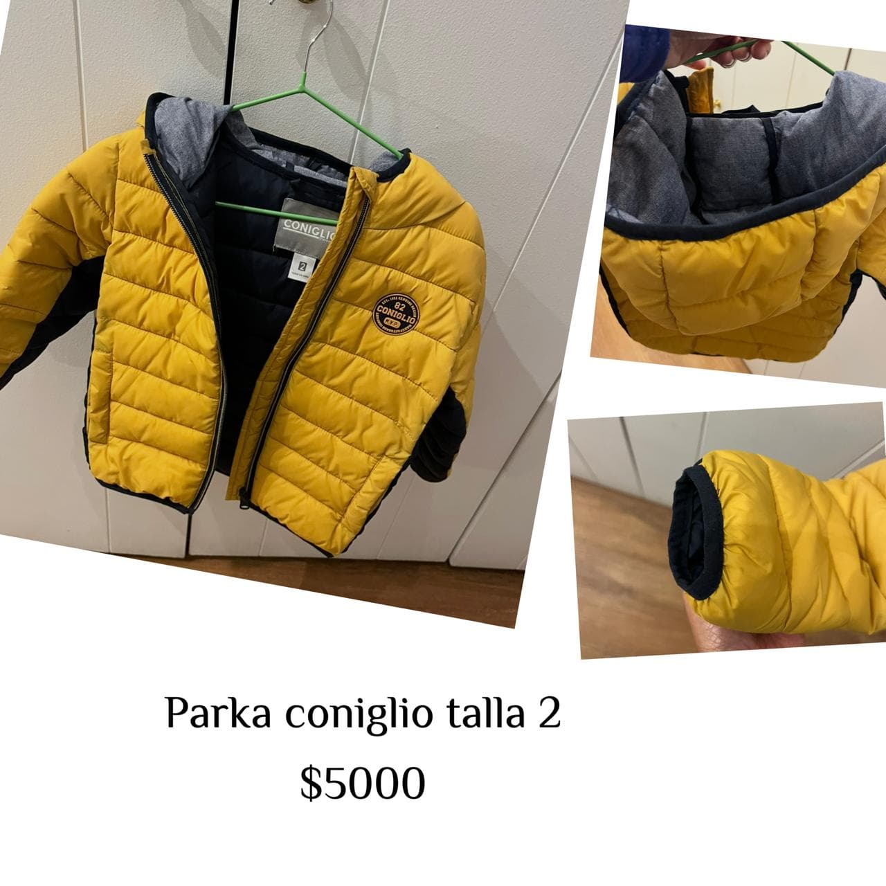 Parka Coniglio talla 2
