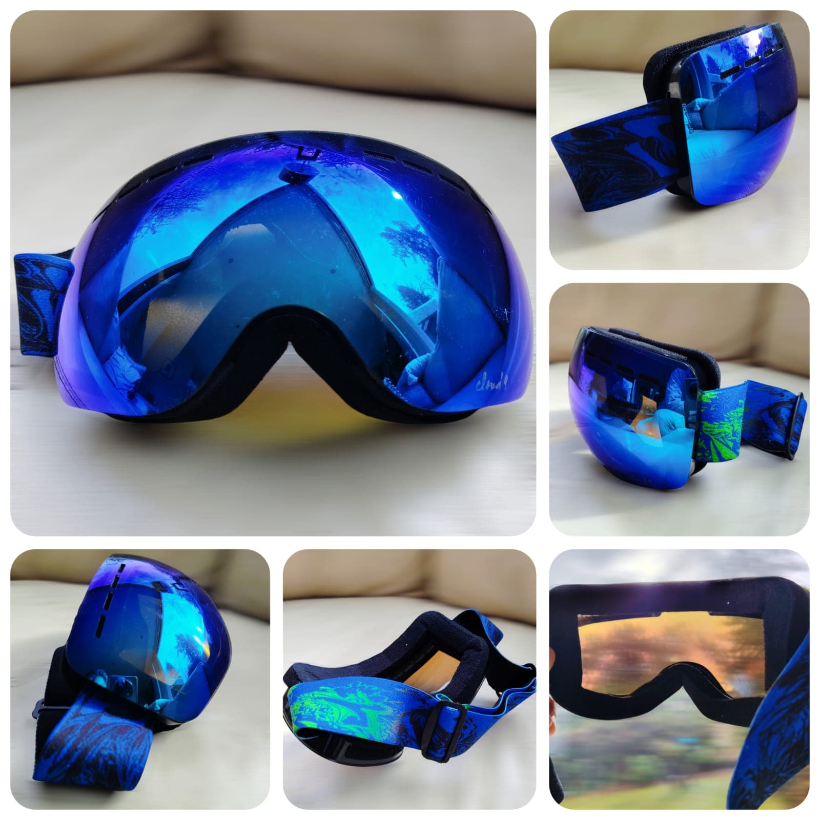 Antiparras adultos snowboard/ski