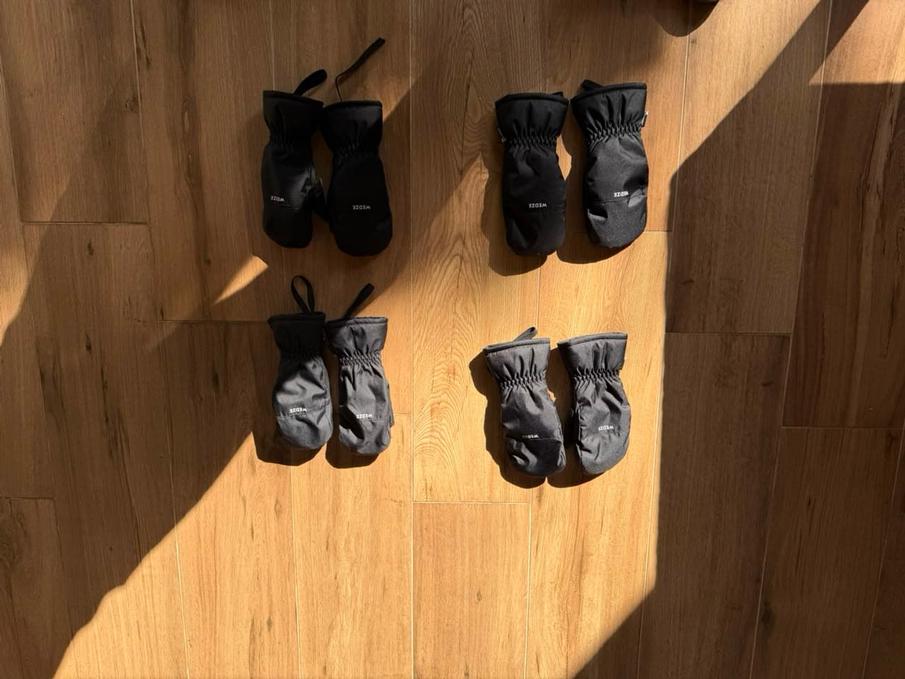 Guantes de nieve para ninos