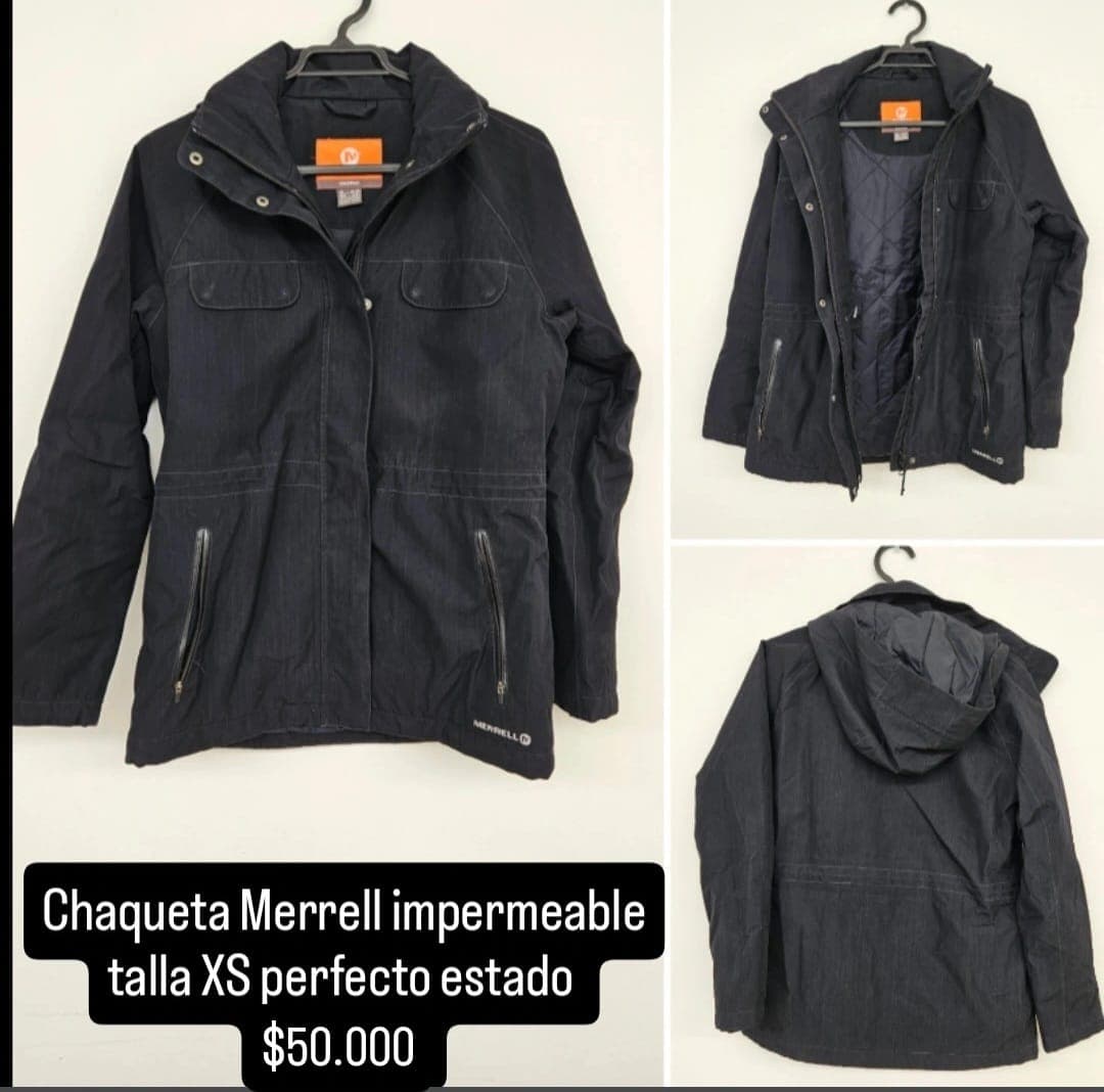 Chaqueta Merrell impermeable talla XS