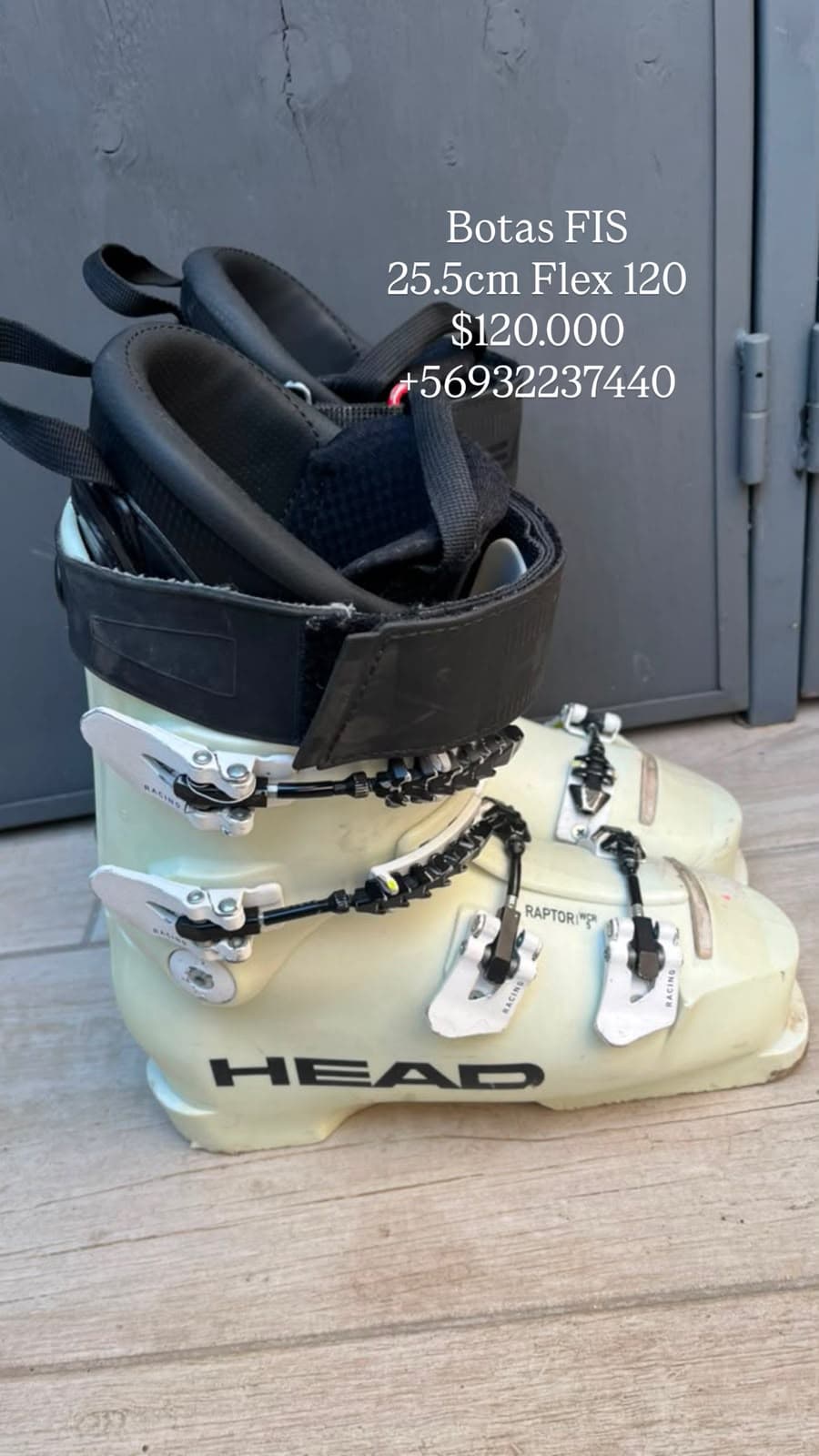 Botas de ski FIS Head 25.5cm Flex 120
