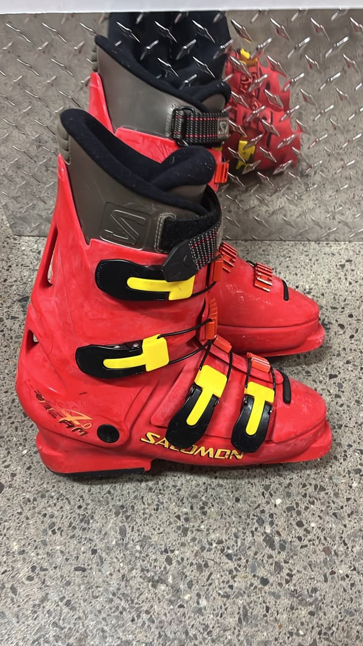 Esquiador !! - Botas Salomon 4 broches + strap 25cm interior !!