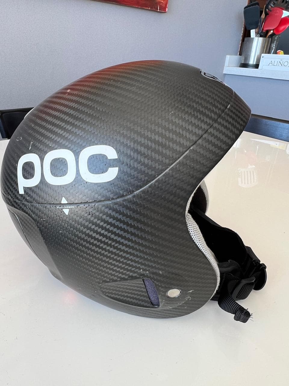 Casco POC full carbón talla M, impecable