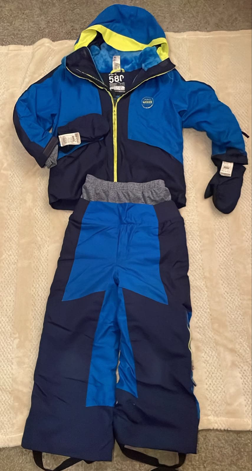 Conjunto nieve talla 5/7 años